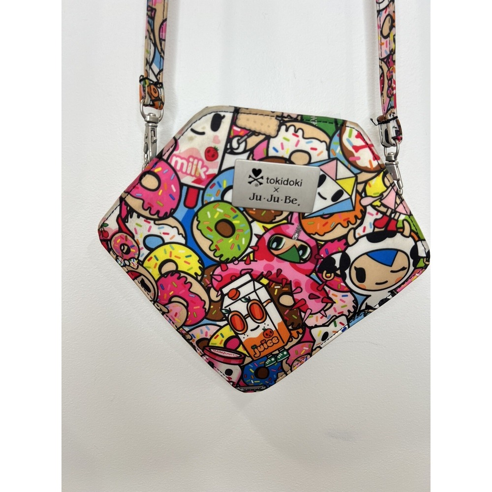Tokidoki Ju Ju Be Kawaii Donut Character Diamond Shape Crossbody‎ Bag Kids